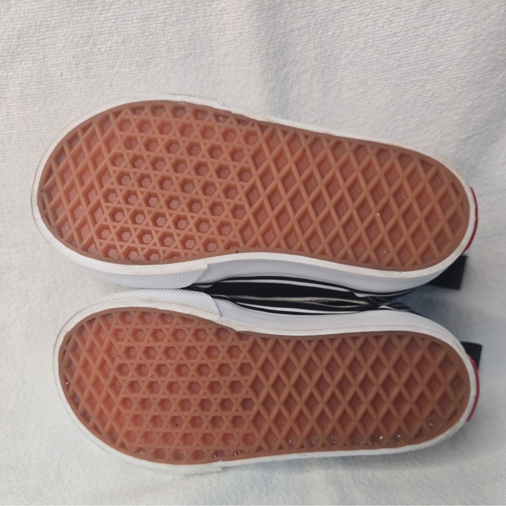 Vans Knu Skool Black White Toddler's 6 - Picture 7 of 8